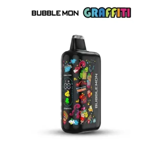 韩国Bubble mon巴布梦炫彩35000口 一次性电子烟-20ml双网线圈隐藏双口味切换